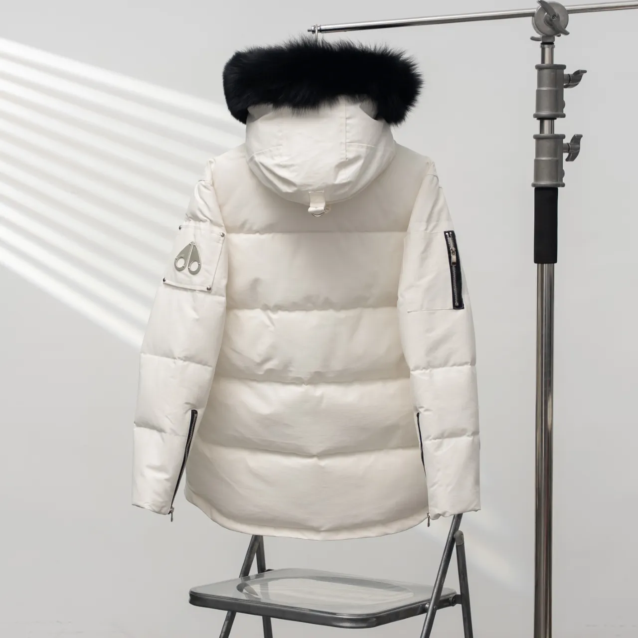 MOOSE KNUCKLES 06 ： White Size：S-XXL